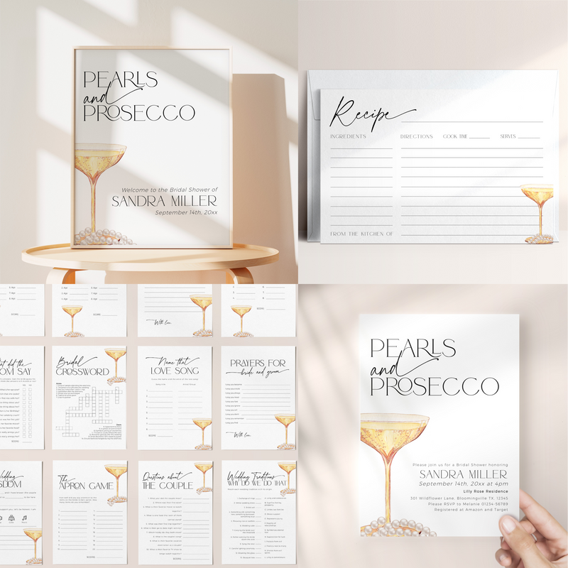 Pearls and Prosecco