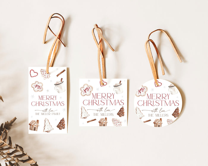 Christmas Cookie Gift Tag