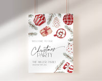 Christmas Party Welcome Sign