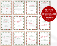 Red Christmas Wavy Border Game Bundle