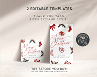 Christmas Stockings Gift Tag