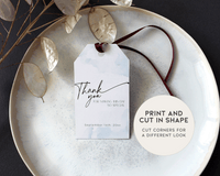 Cloud Nine Thank You Tag