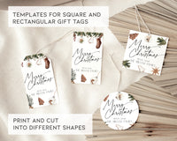 Cozy Christmas Gift Tag