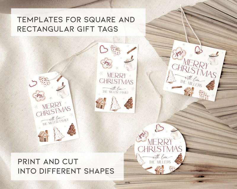 Christmas Cookie Gift Tag