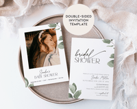 Eucalyptus Bridal Shower Invitation