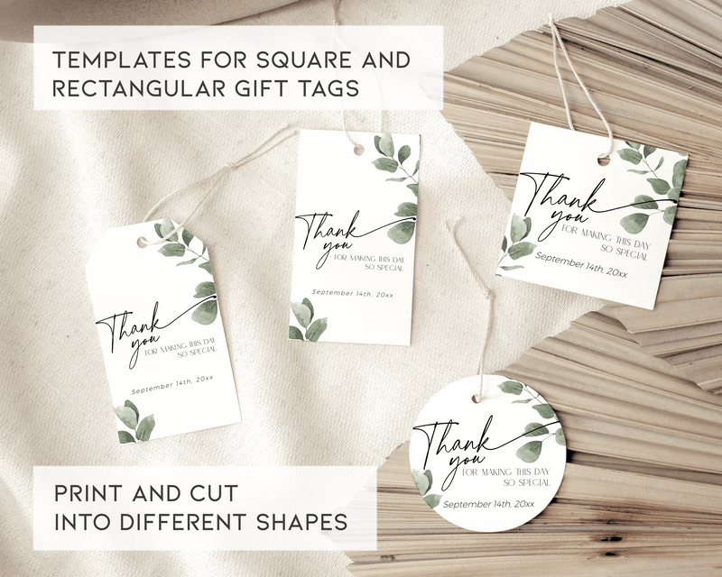 Eucalyptus Bridal Shower Invitation Bundle