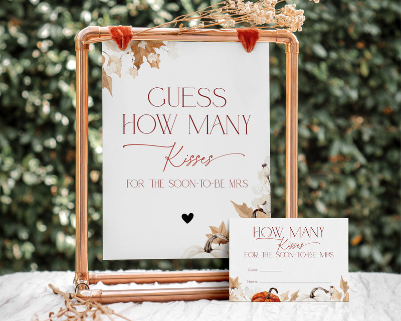 Fall in Love Bridal Shower Games Bundle