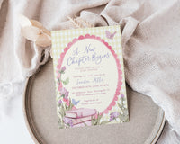 Yellow Storybook Baby Shower Invitation