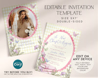 Yellow Storybook Baby Shower Invitation