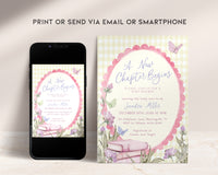 Yellow Storybook Baby Shower Invitation