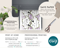 Little Boo is Almost Due Thank You Card