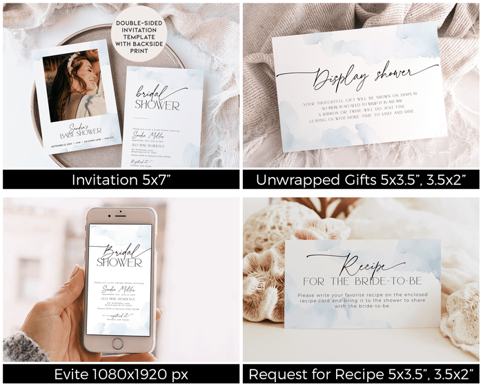 She's On Cloud Nine Bridal Shower Mega Bundle